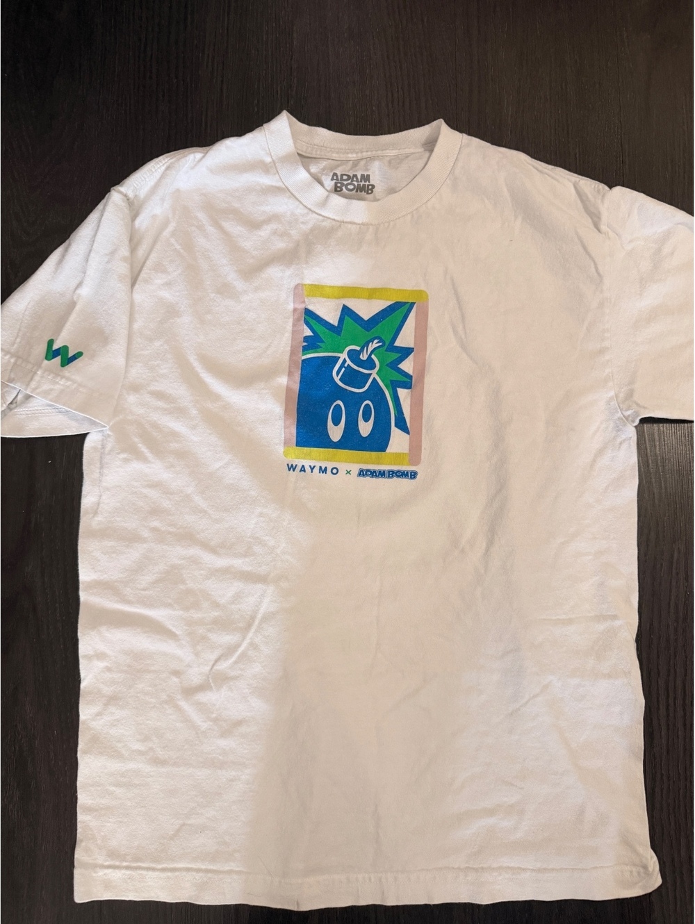 NWOT Waymo x The Hundreds Adam Bomb Collab Graphic Tee M